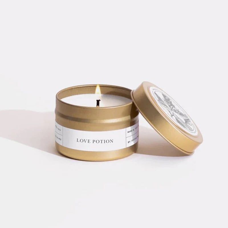 Love Potion Gold Travel Candle