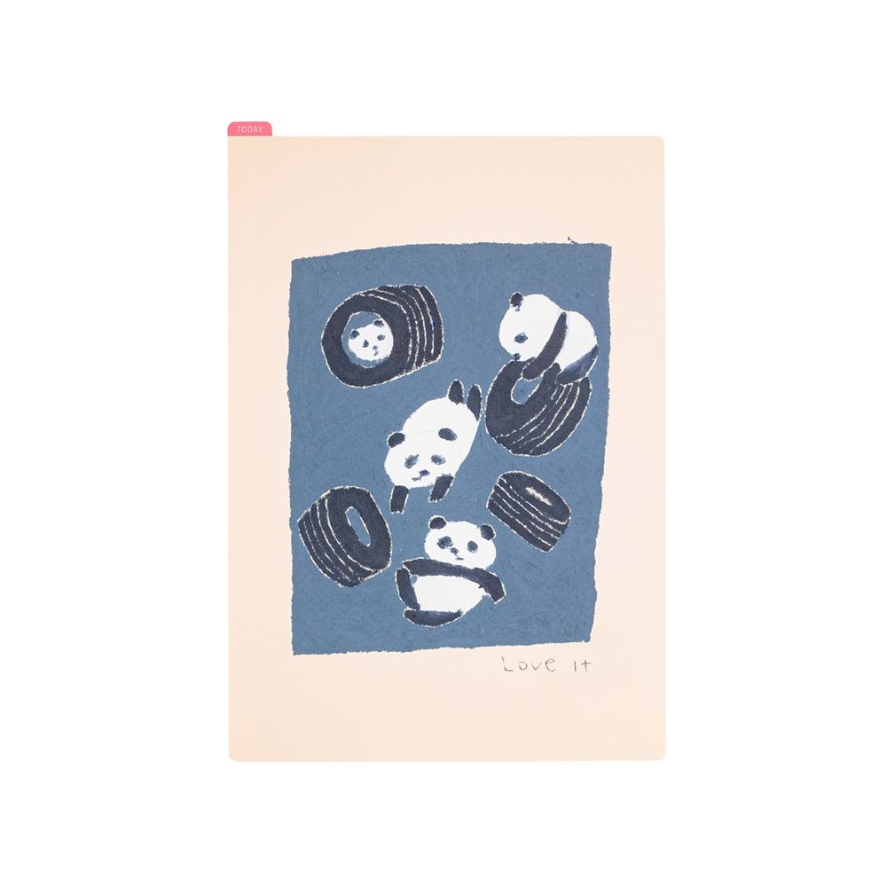 Hobonichi Techo Pencil Board Love it Panda A5