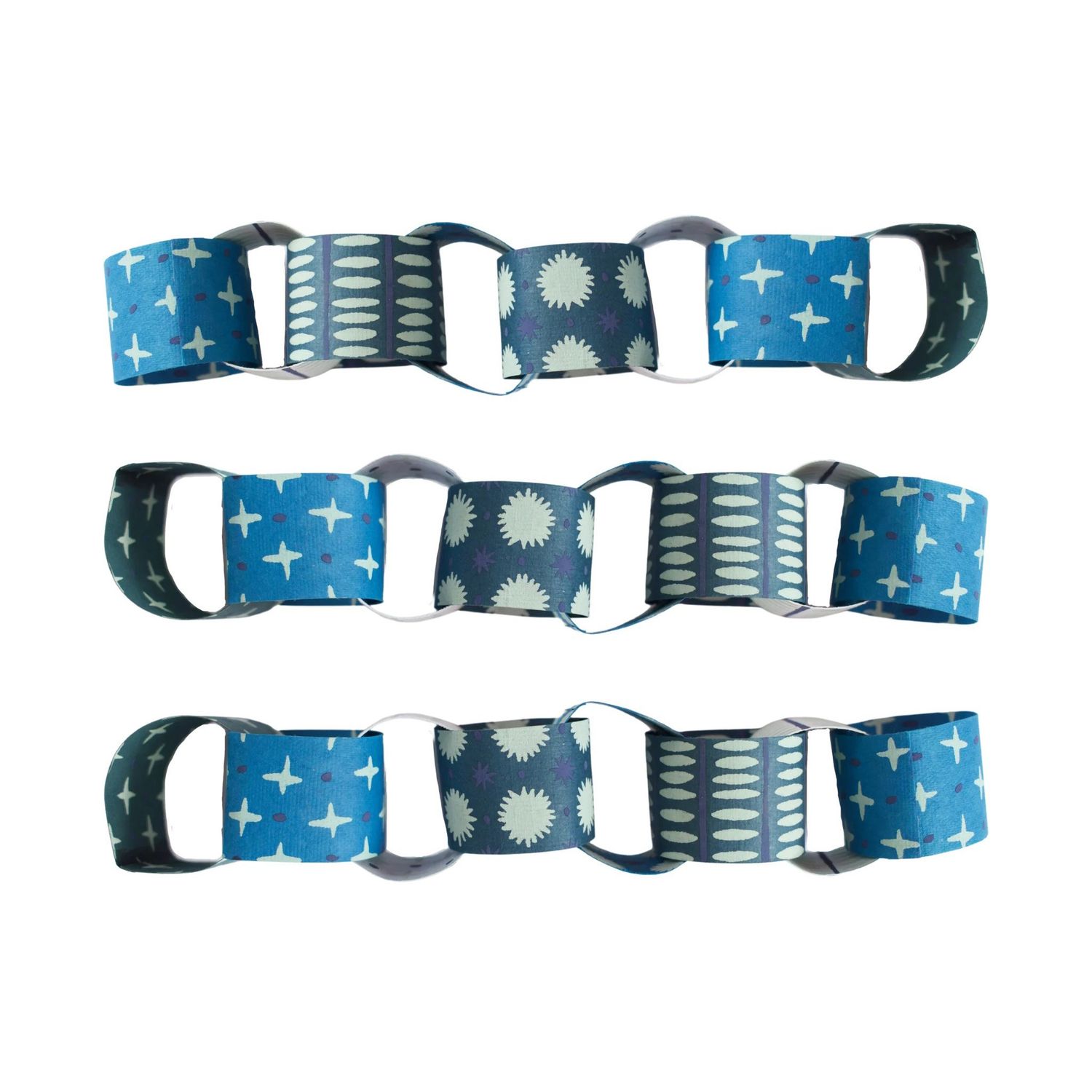 Paper Chain Blue