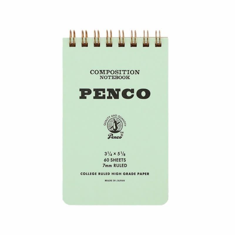 Penco Coil Notepad Small - Mint