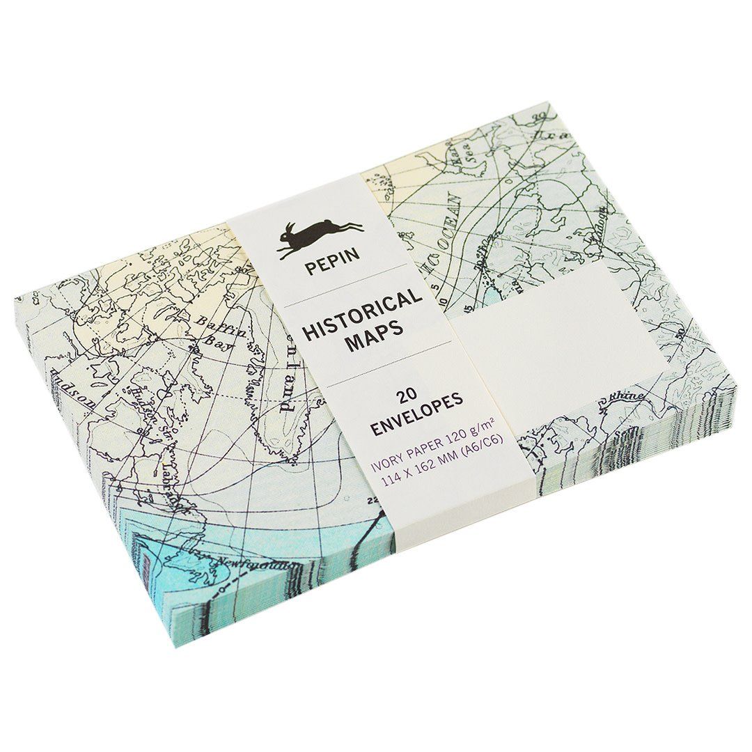 Pepin Historical Maps A6 Envelopes
