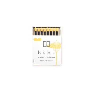 Hibi Incense Matches - Yuzu