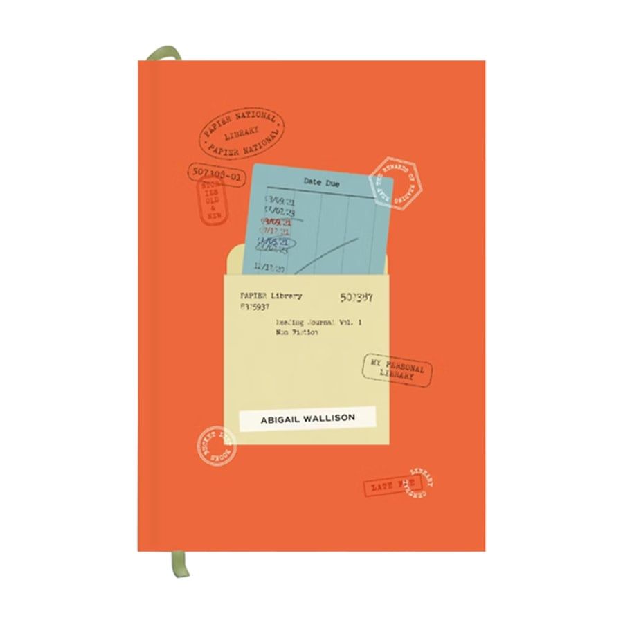 Library Card Reading Journal