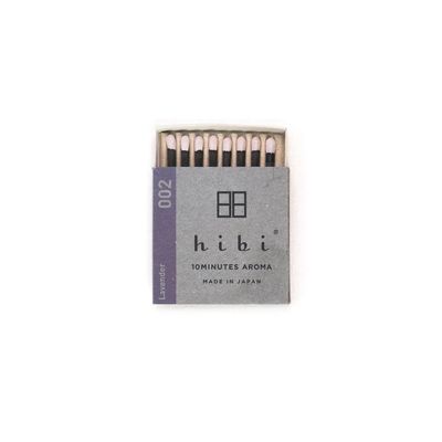 Hibi Incense Matches - Lavender
