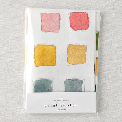 Paint Swatch Tea Towel