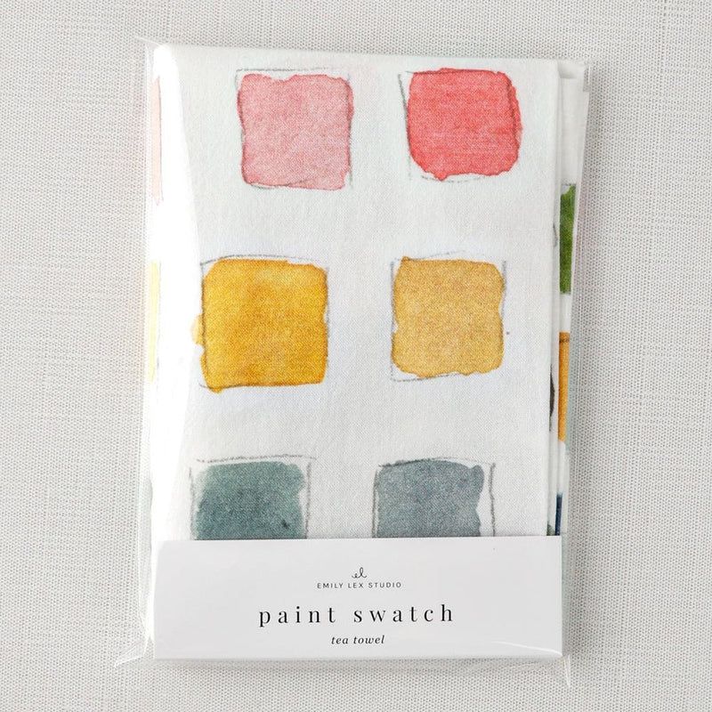 Paint Swatch Tea Towel