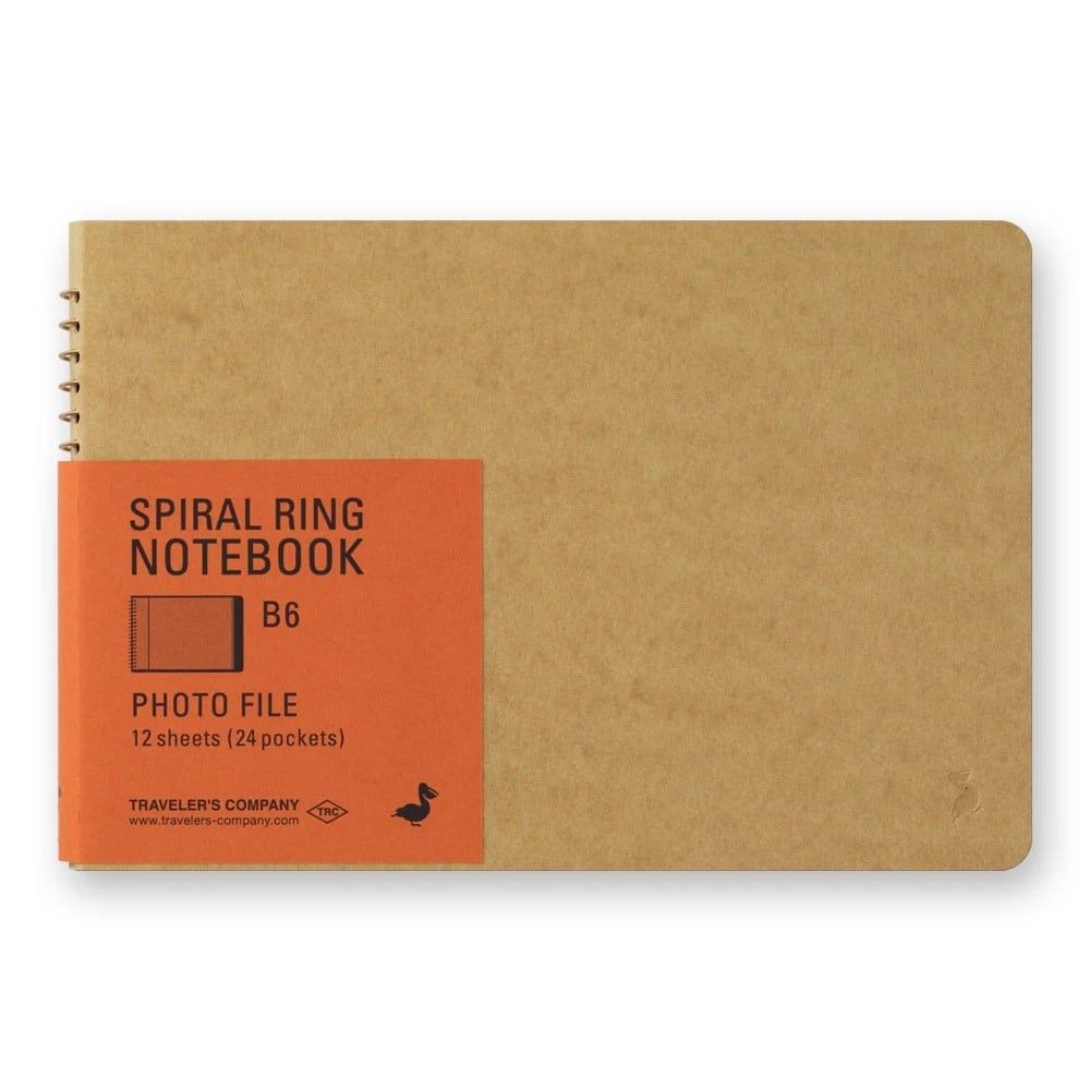 Spiral Notebook B6 Photo File