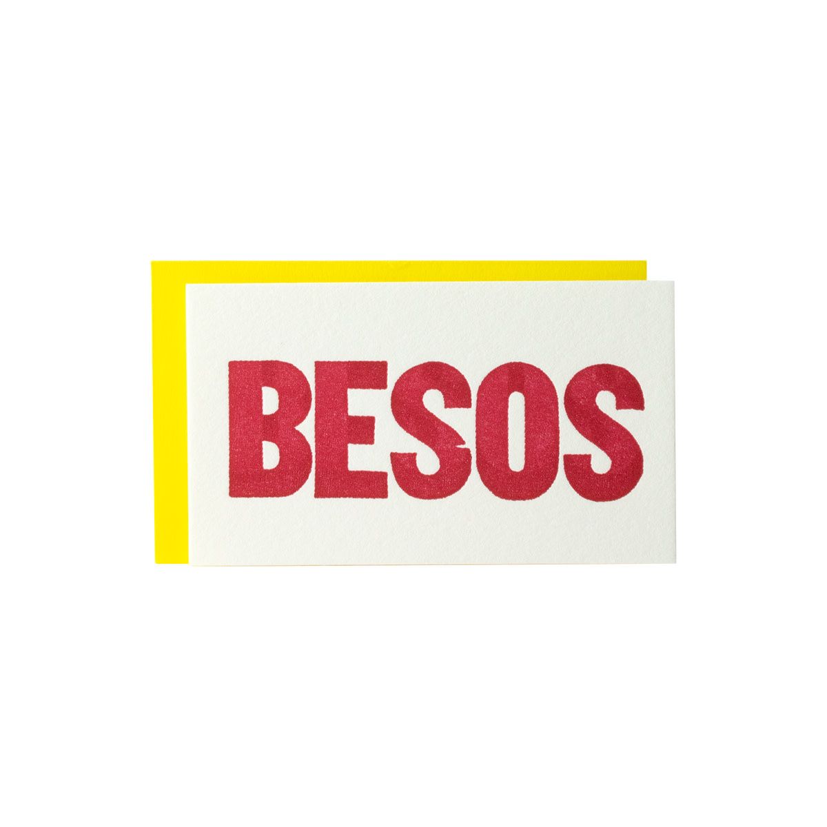 Besos Mini Card
