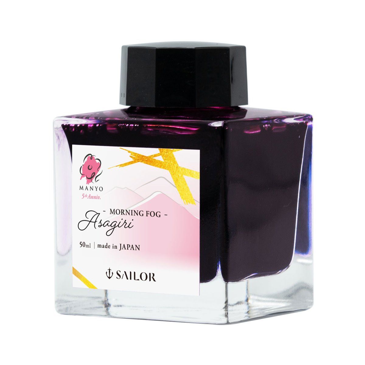 Sailor Manyo 5th Anniversary Asagiri Bottled Ink (50ml)