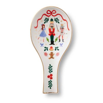 Nutcracker Porcelain Spoon Rest