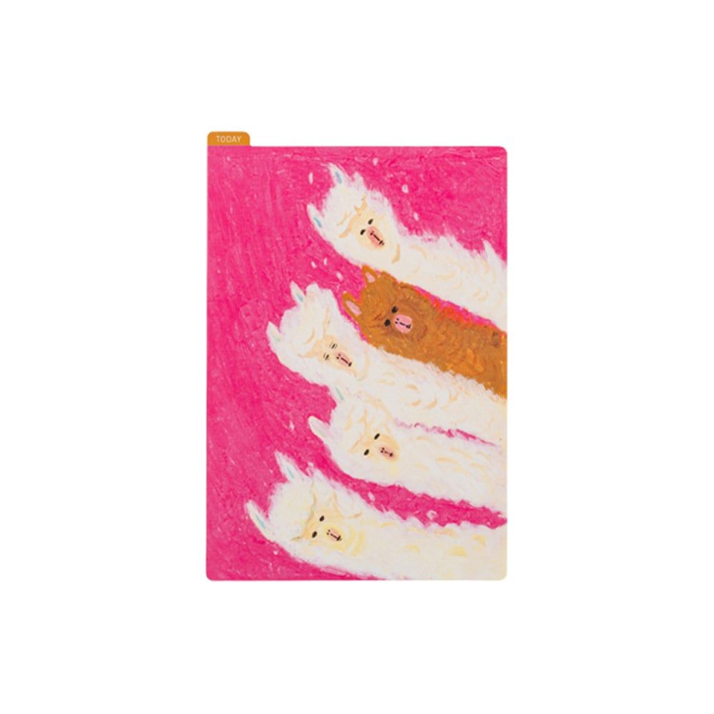 Hobonichi Pencil Board A6 Keiko Shibata: Upwind alpacas
