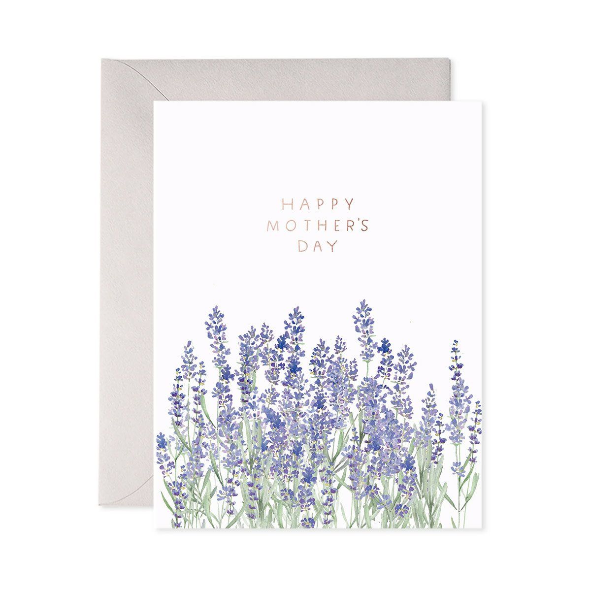 Lavender Mom Card