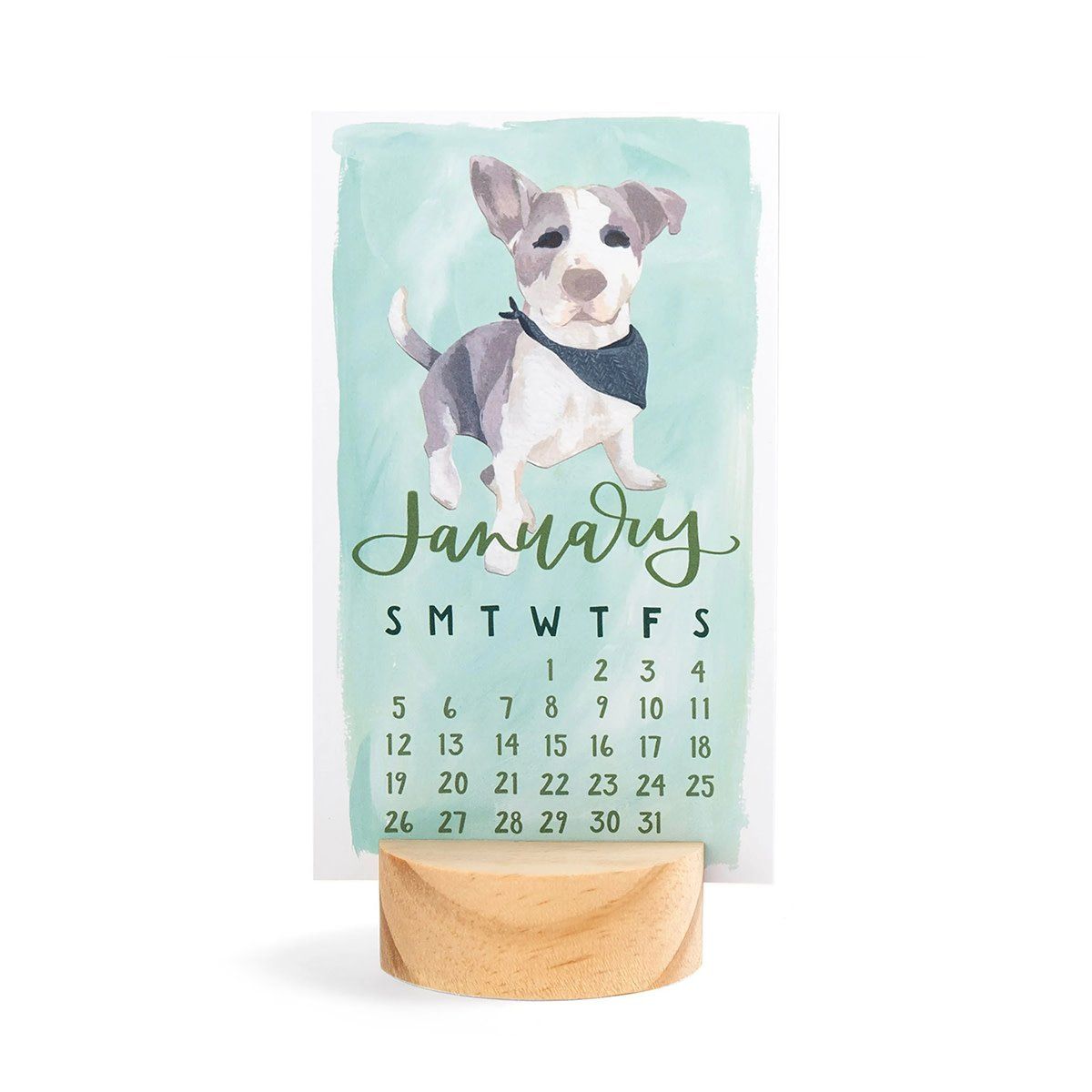 2025 Stump Calendar - Furry Friends Dogs