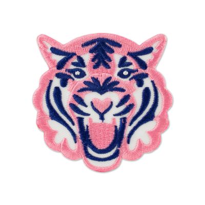 Pink Tiger Iron-on Patch