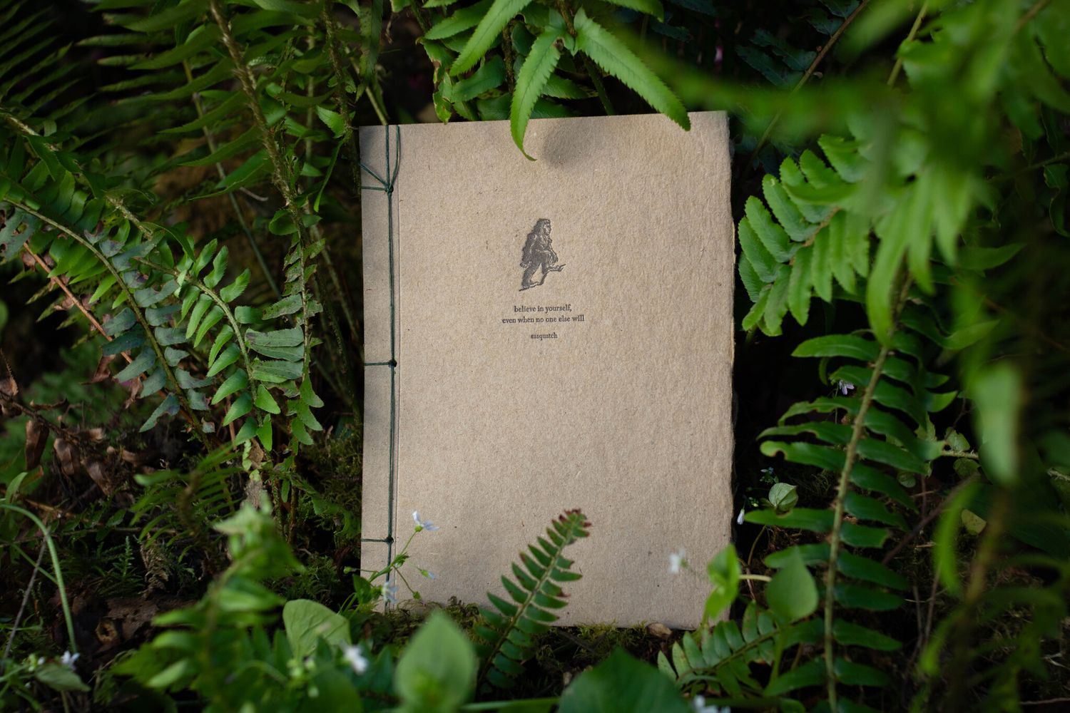 Oblation Handmade Paper Journal - Sasquatch