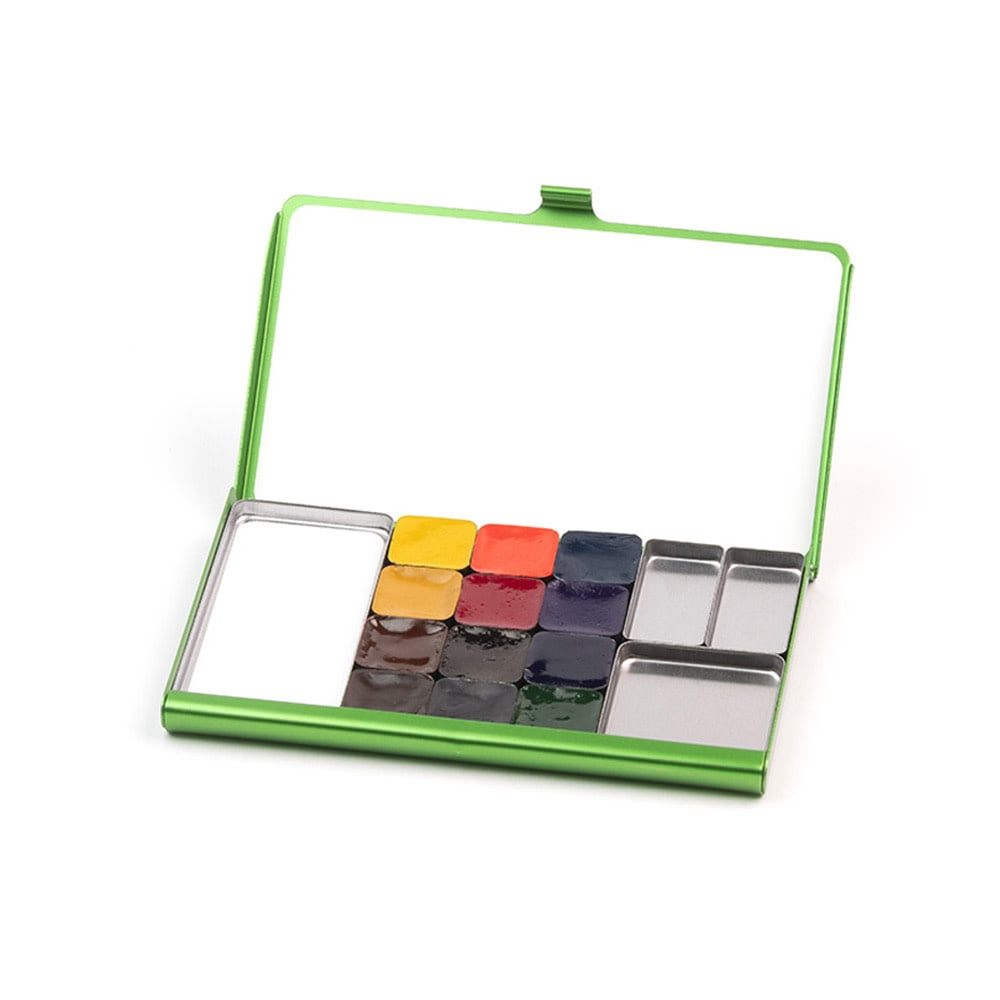 TRC Art Toolkit Green Pocket Explore Palette Plus