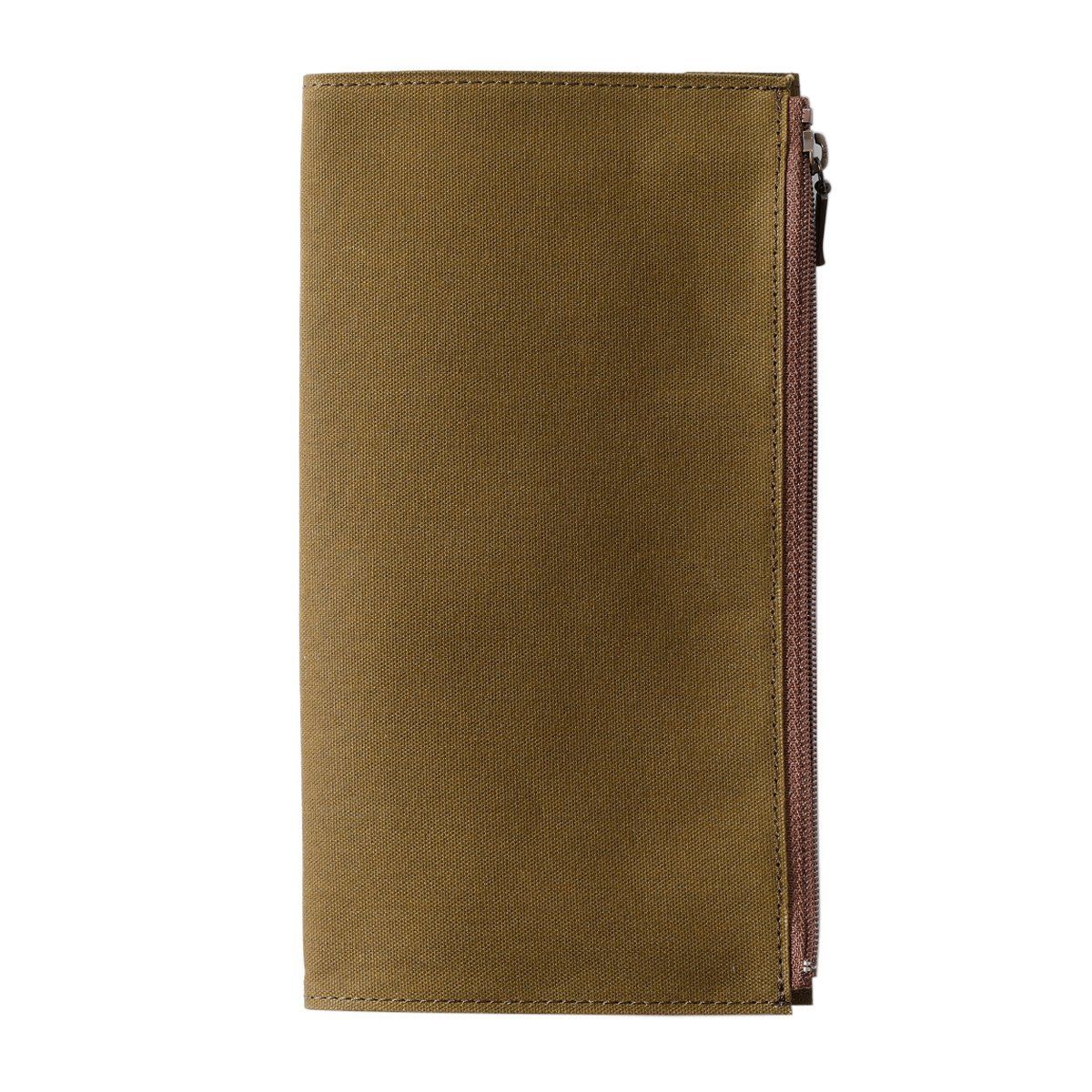 Cotton Zipper Case Olive