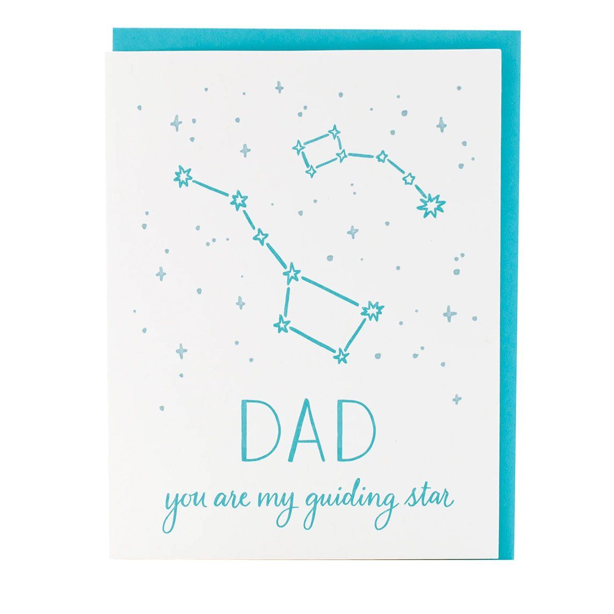 Big Dipper Father&#39;s Day Letterpress Card