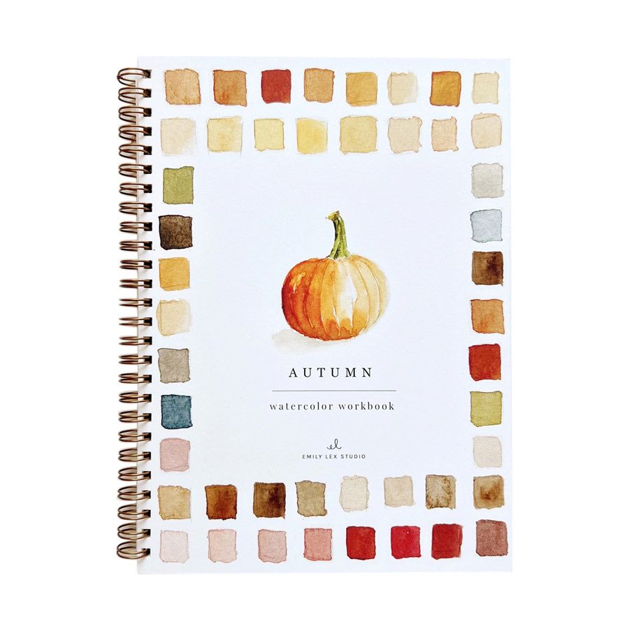 Autumn Watercolor Workbook