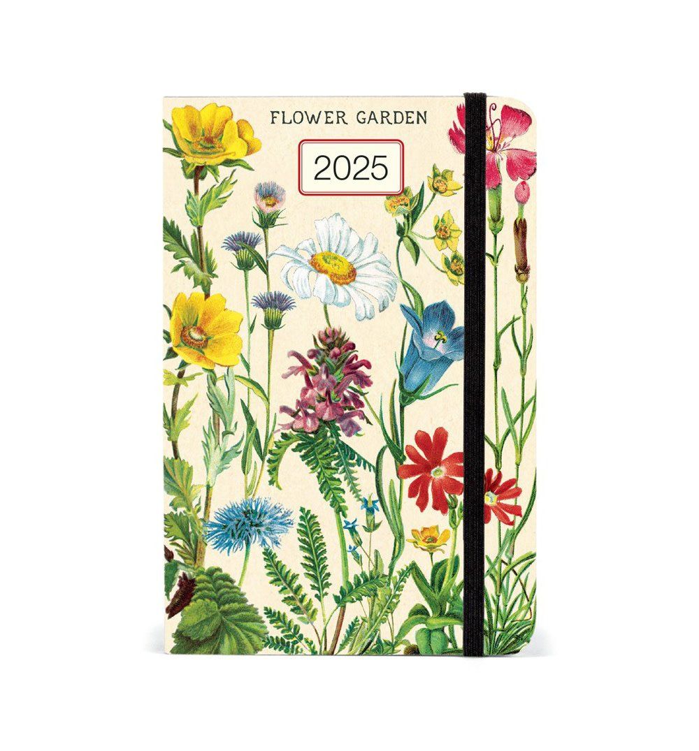 Flower Gardens Weekly Planner 2025