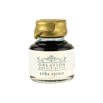 Oblation Papers &amp; Press Sitka Spruce Fountain Pen Ink (30ml)