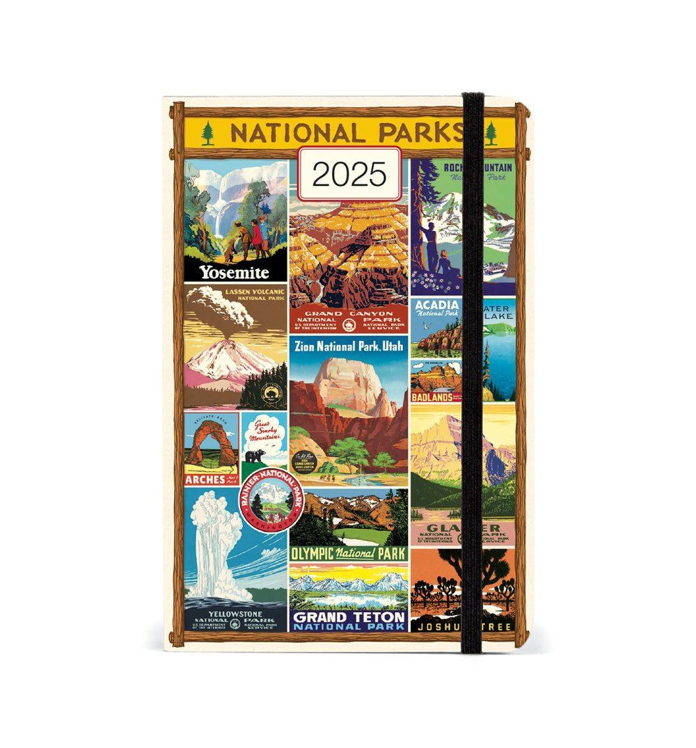 National Parks Weekly Planner 2025