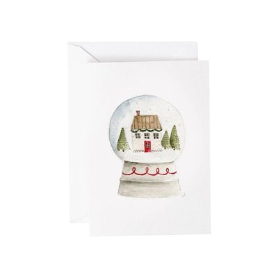 Emily Lex - Snowglobe Mini Notecard