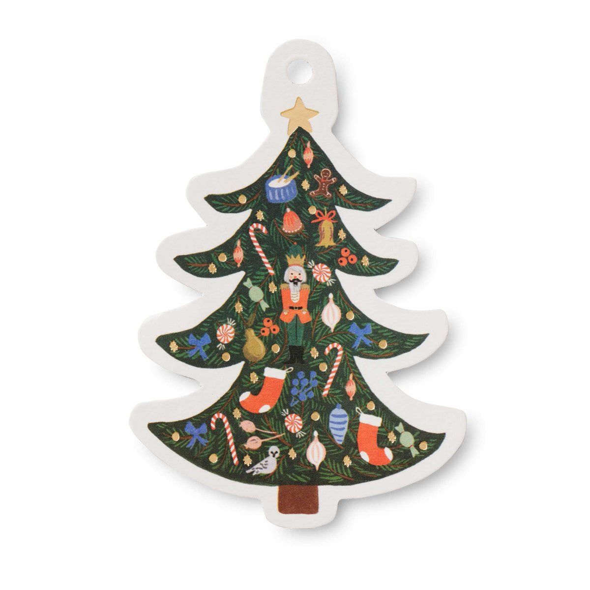 Nutcracker Tree Gift Tags Set of 8