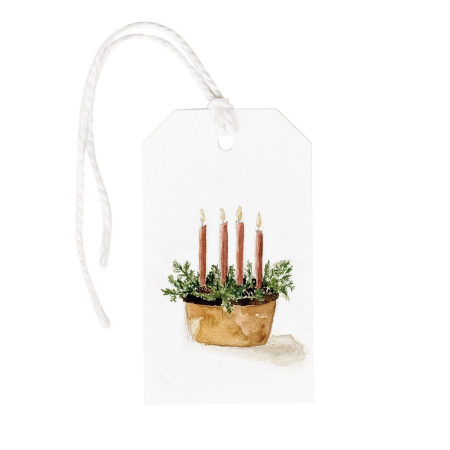 Advent Candles Gift Tags