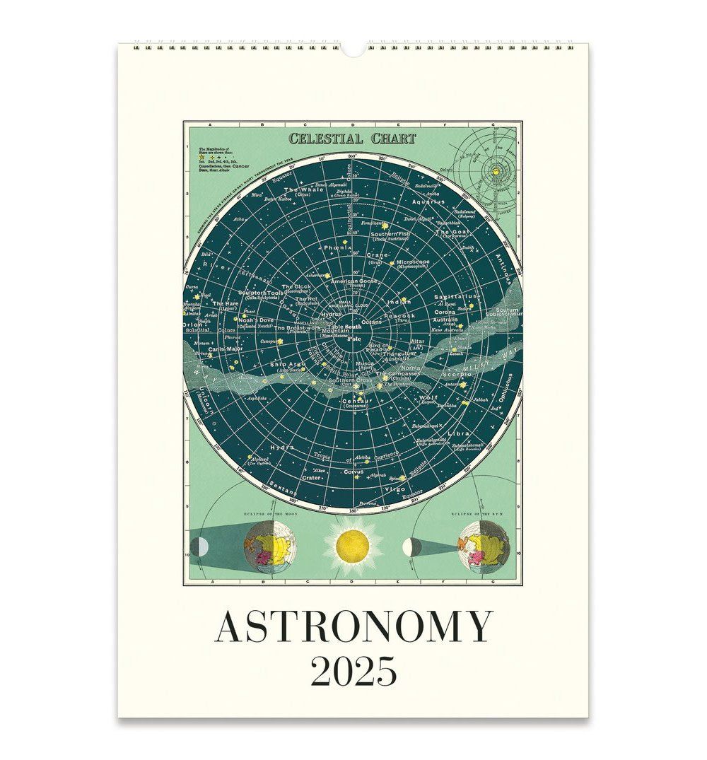 Astronomy Wall Calendar 2025
