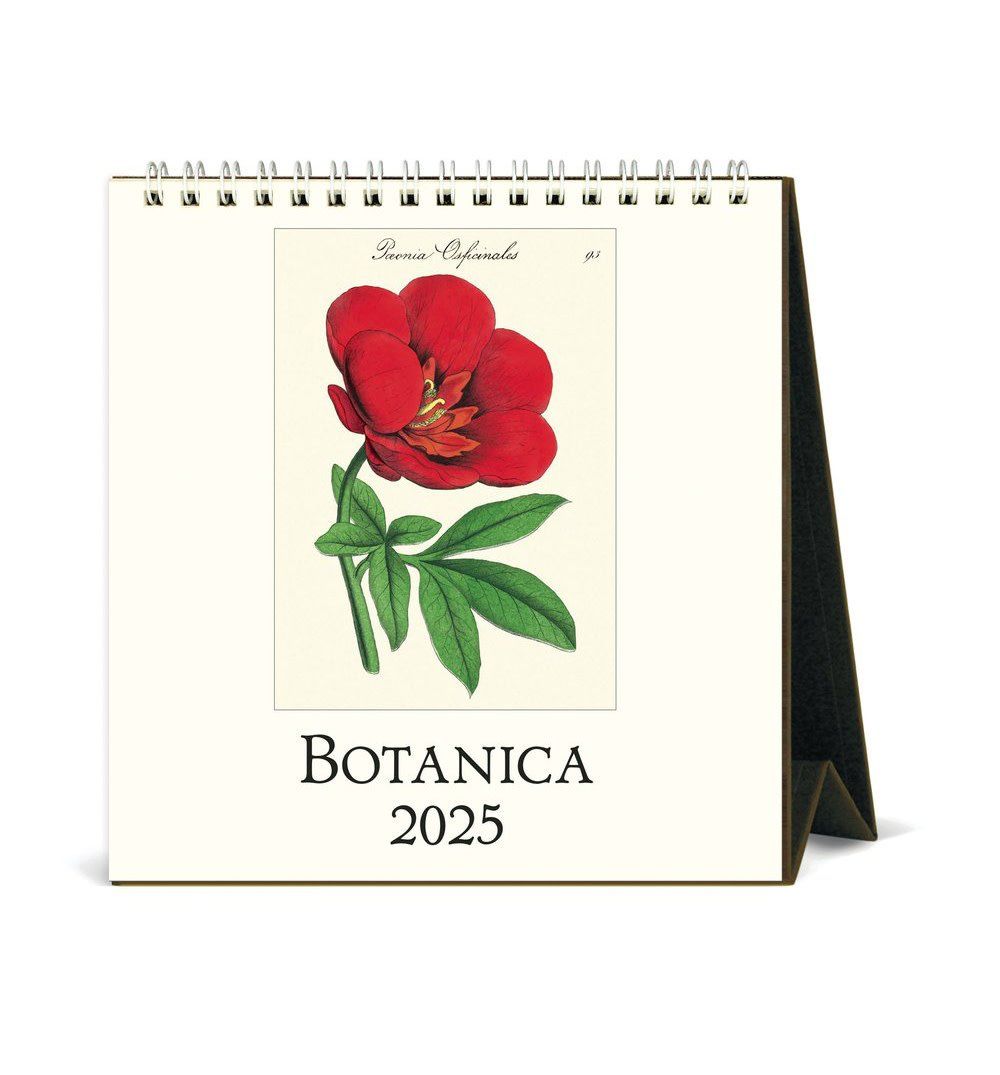 Botanica Desk Calendar 2025