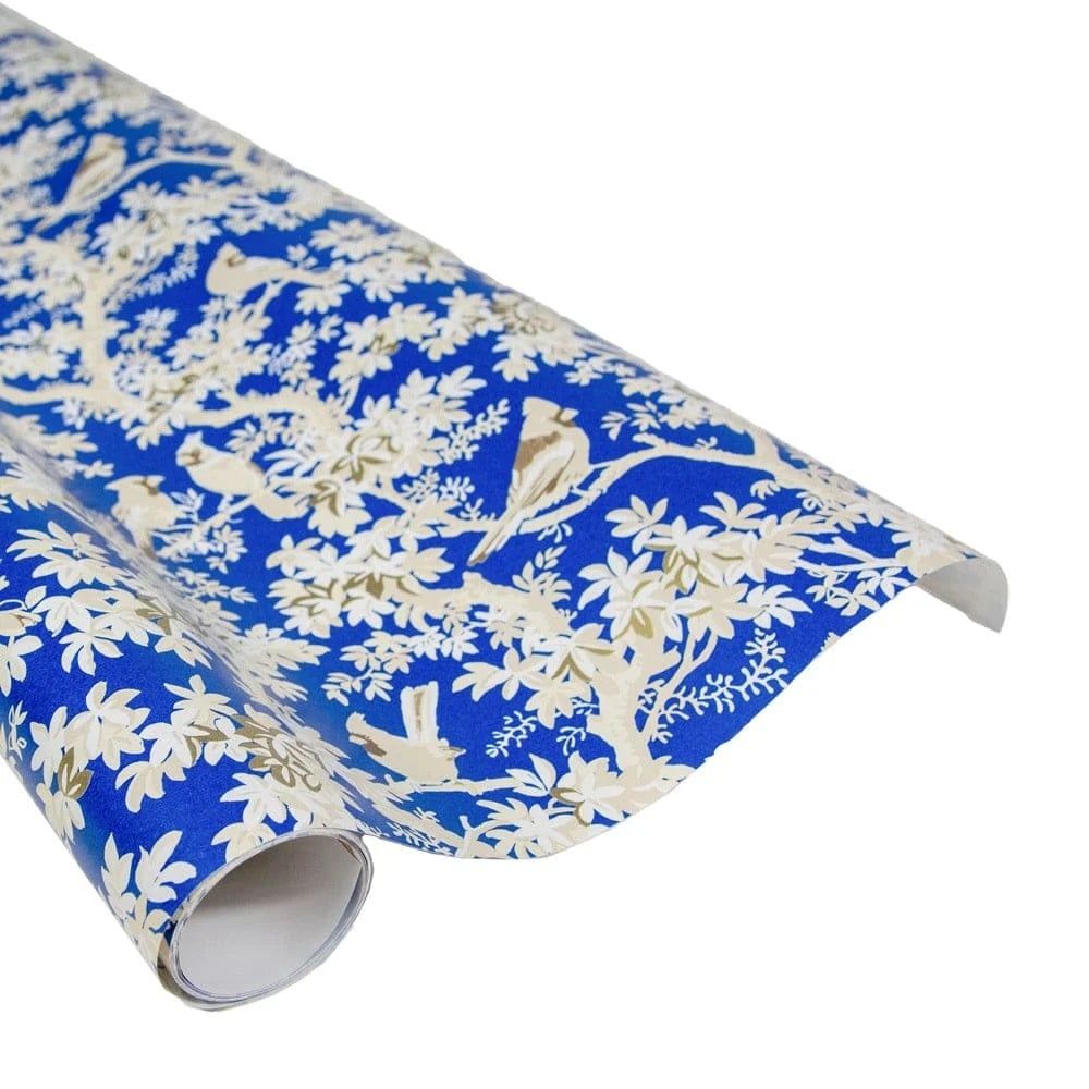 Scenic Songbirds 8ft Continuous Wrap Blue