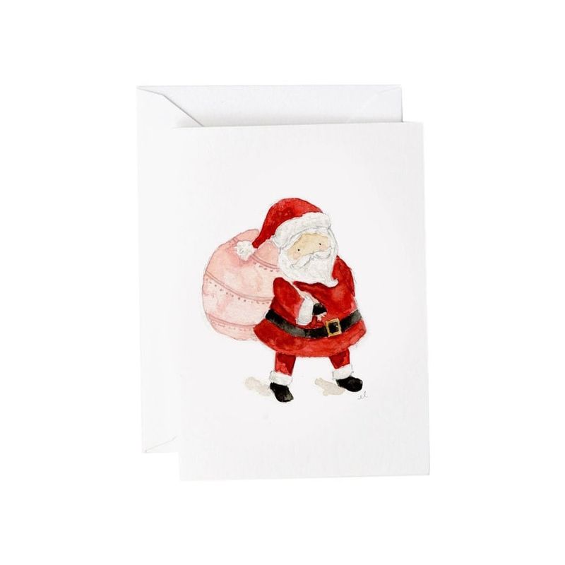 Santa Bag Mini Notecard