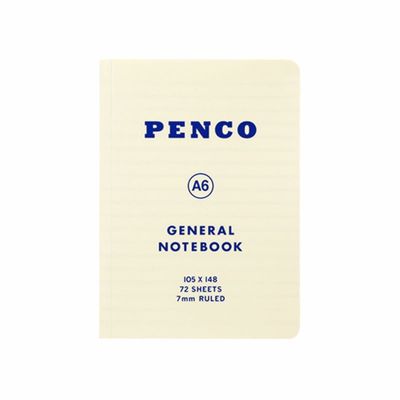 Soft PP Notebook Ruled A6 White