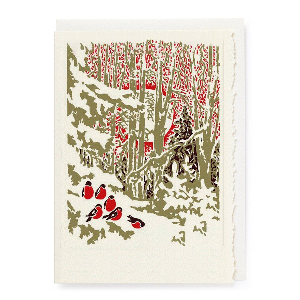 Winter Trees Card