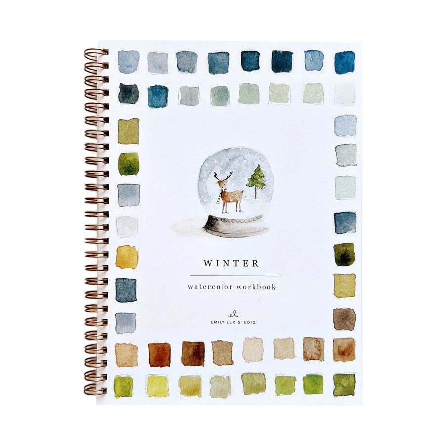 Winter Watercolor Workbook