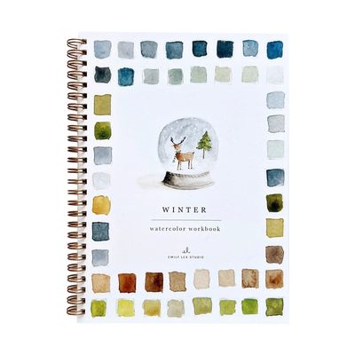 Winter Watercolor Workbook