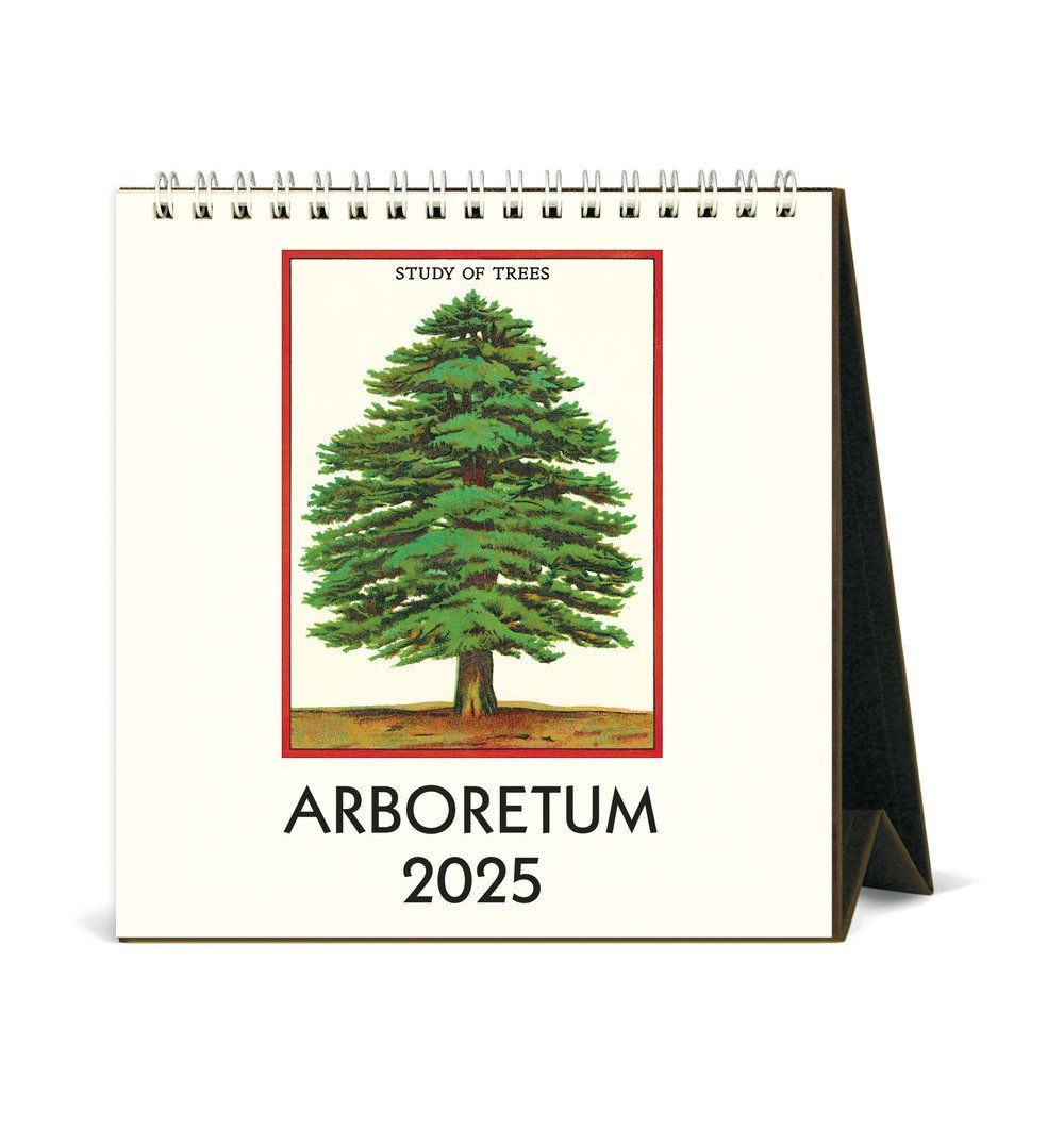 Arboretum Desk Calendar 2025