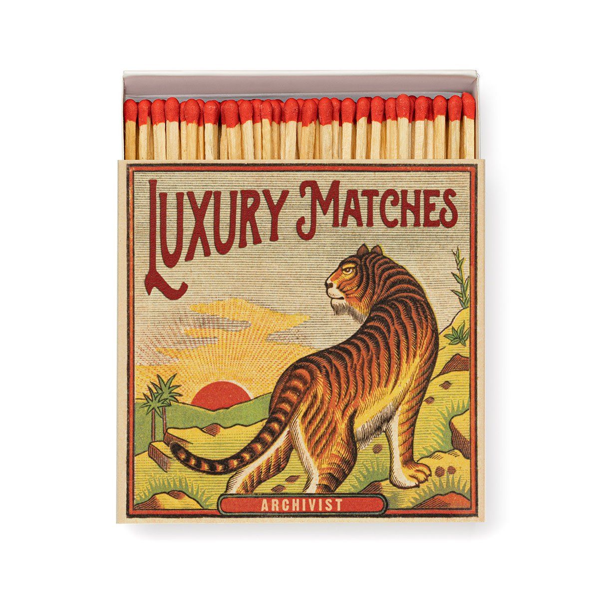 Tiger Square Safety Matches