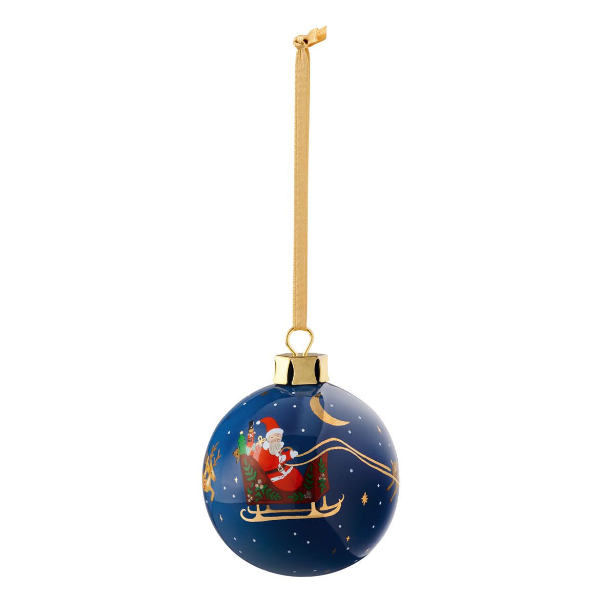 Christmas Delivery Porcelain Ornament