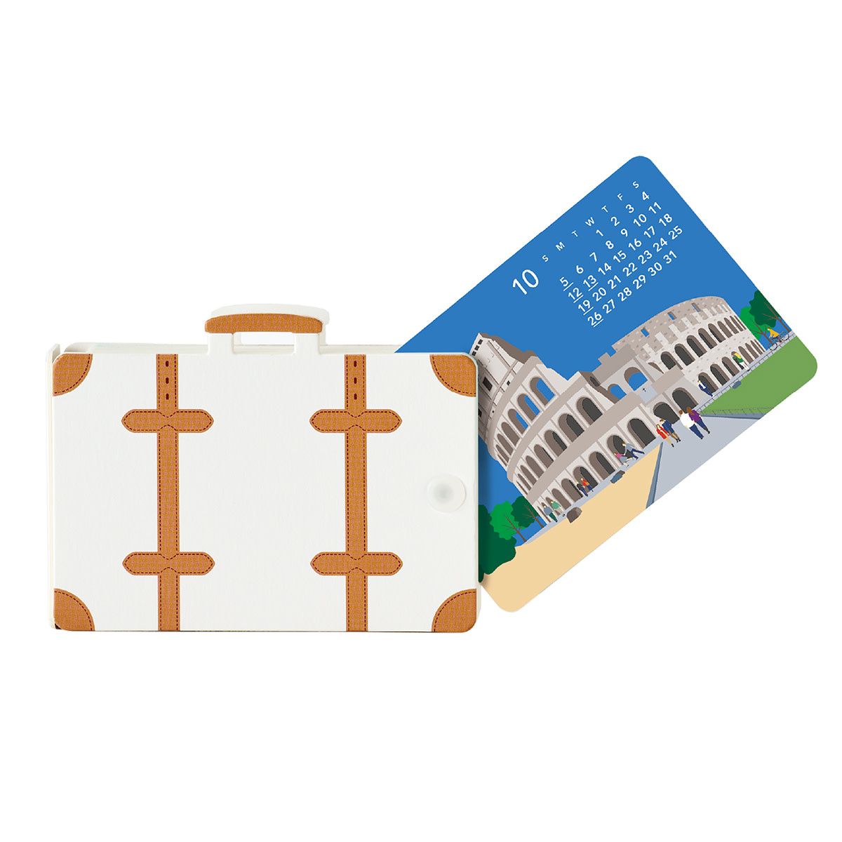 Travel Pop Up Calendar 2025