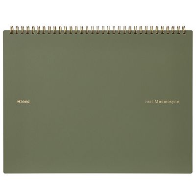 Mnemosyne x Kleid A4 Horizontal Grid Notebook