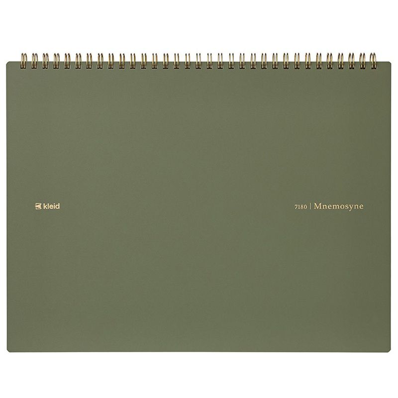 Mnemosyne x Kleid A4 Horizontal Grid Notebook