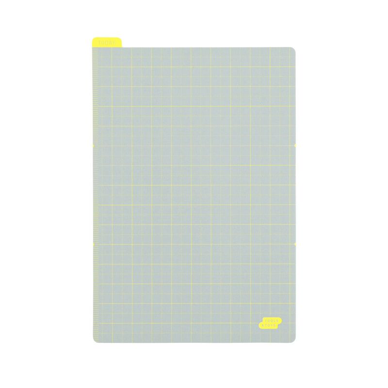 Hobonichi Pencil Board A6 Ice Gray x Yellow