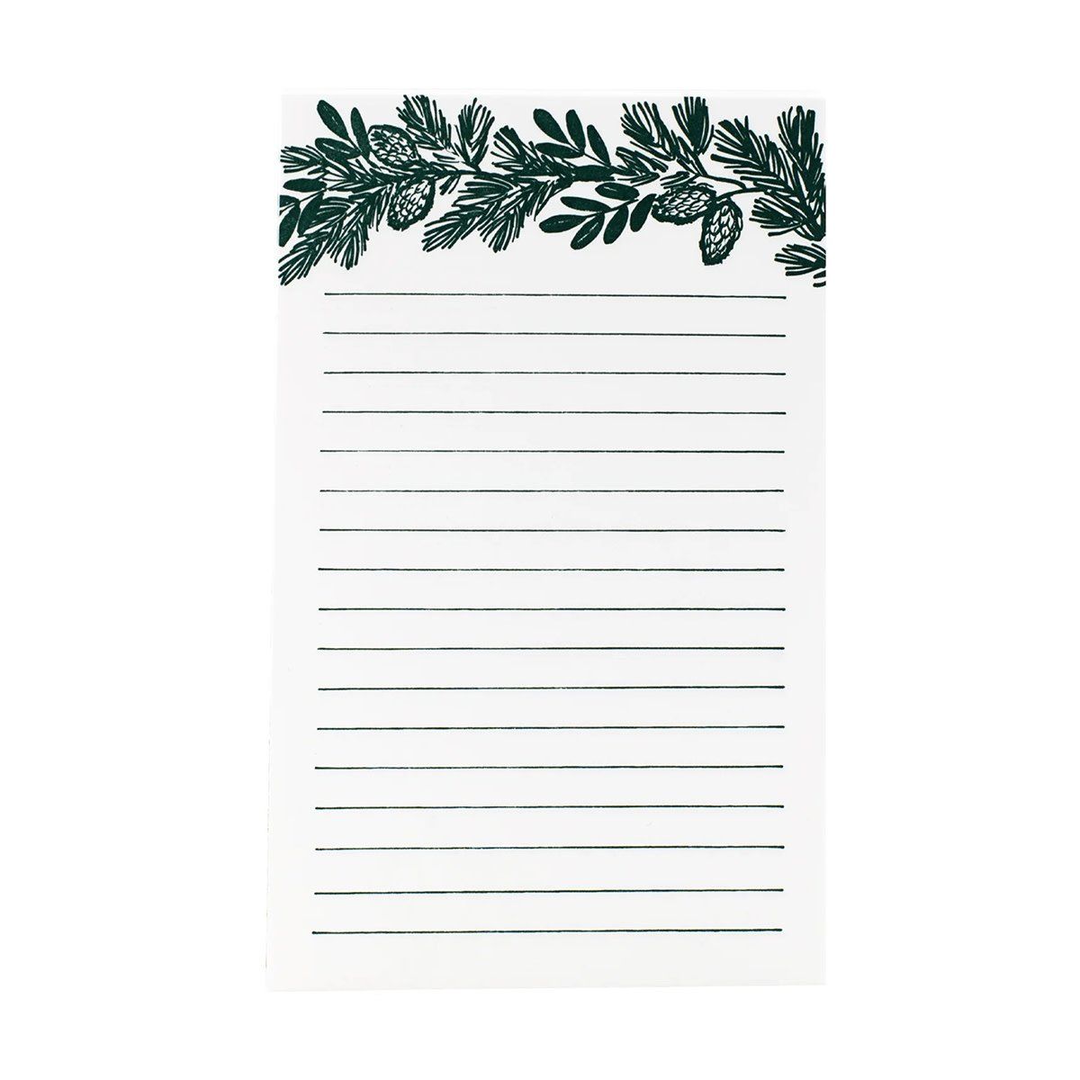 Pine Branches Notepad