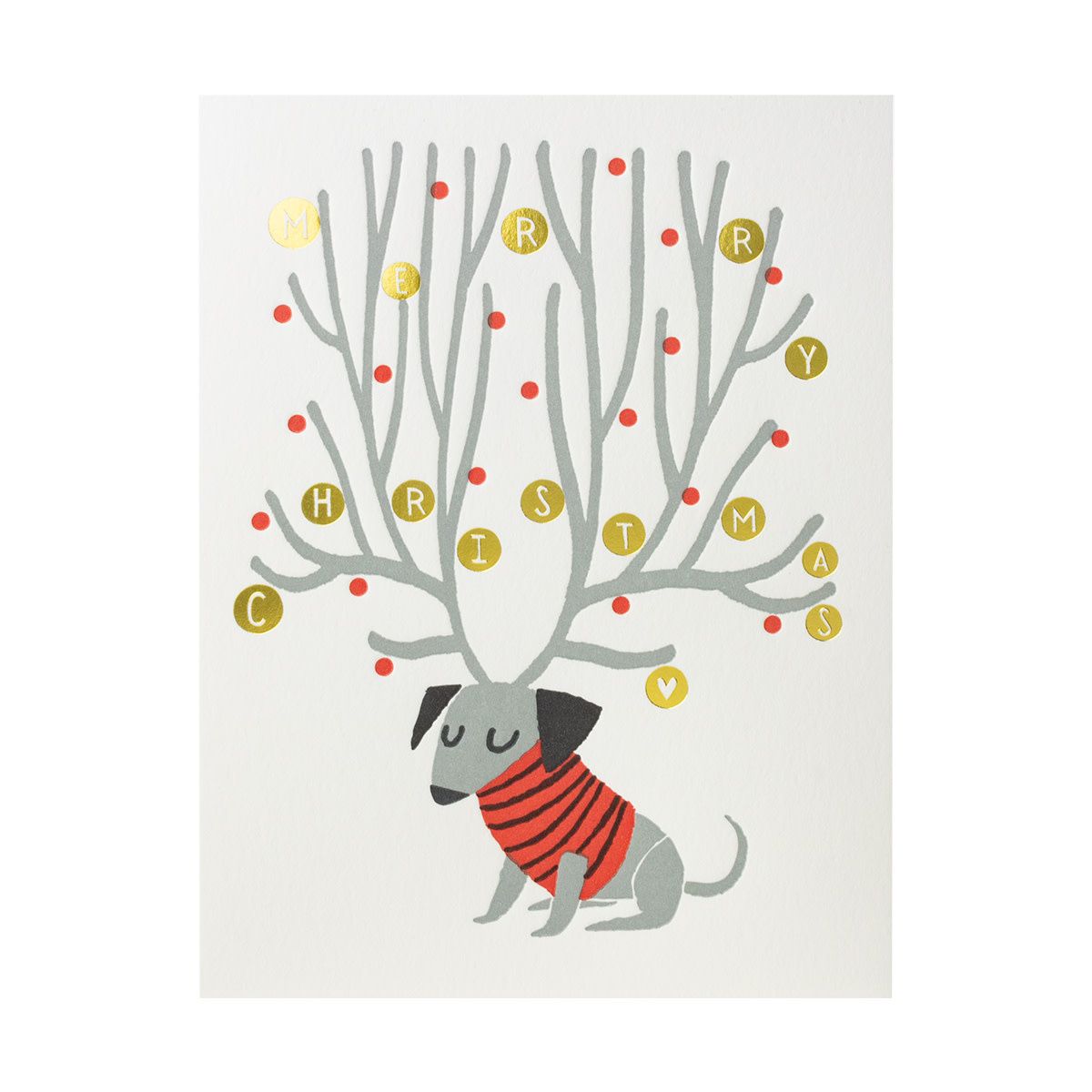 Reindeer Weiner gold foil