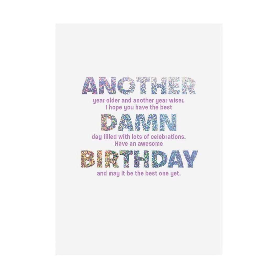 Another Damn Birthday