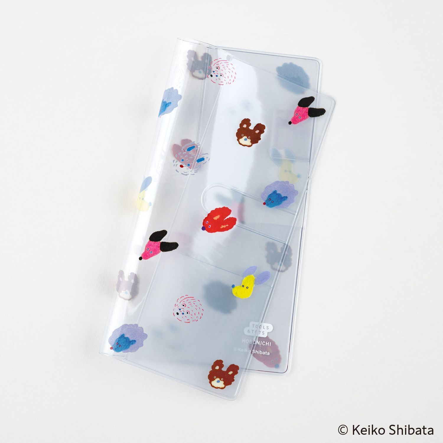 Hobonichi Clear Cover Weeks Keiko Shibata: Dog Ears Fluttering in the Wind