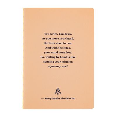 Hobonichi Fireside Chat Lined Notebook B6