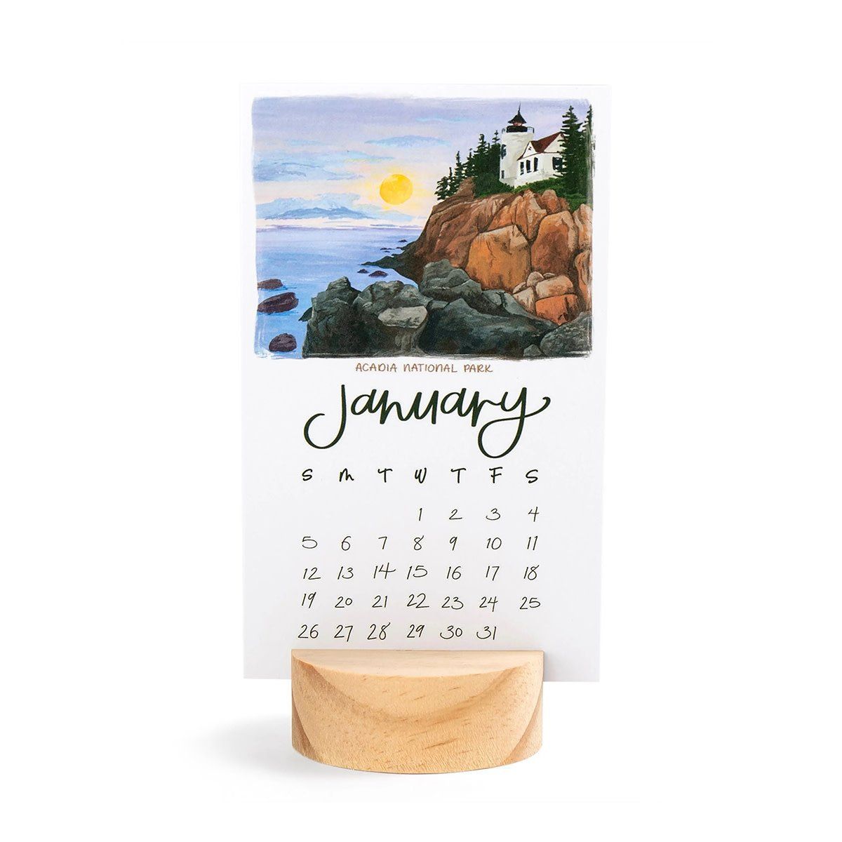 2025 Stump Calendar - National Parks